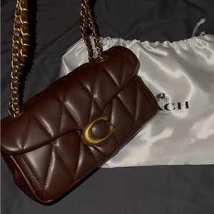 Coach Tabby Shoulder Bag 20 - Dark Brown